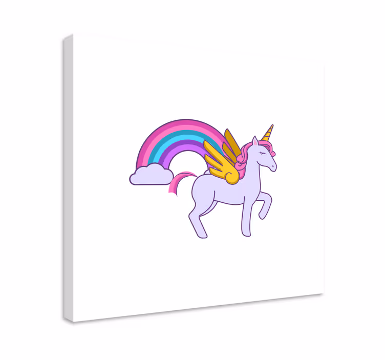 Obraz jednorożce w magicznej fantazji - TenStickers