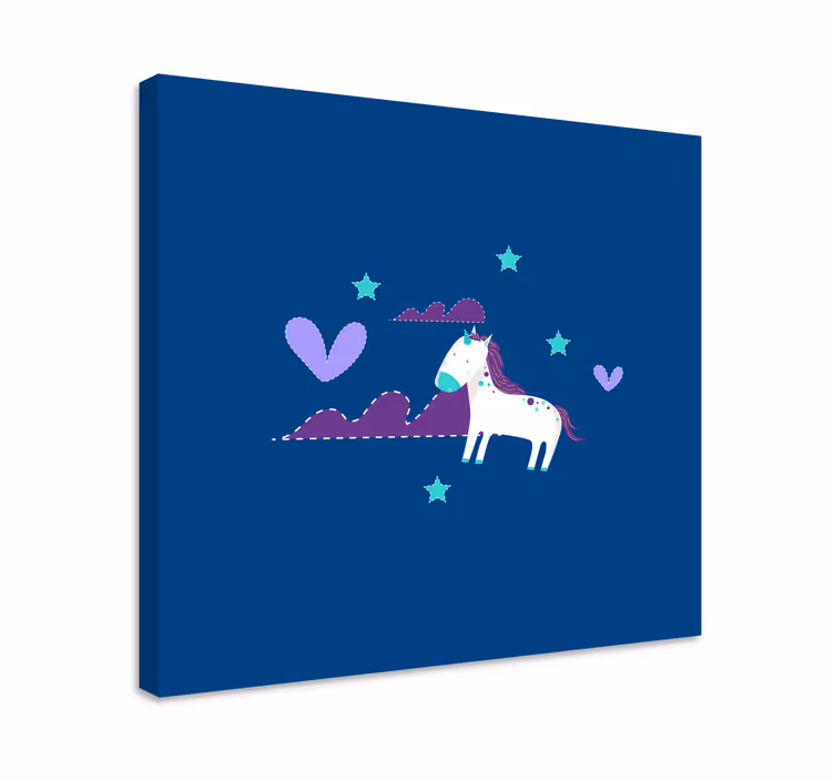 Obraz jednorożce urokliwa scena jednorożca - TenStickers