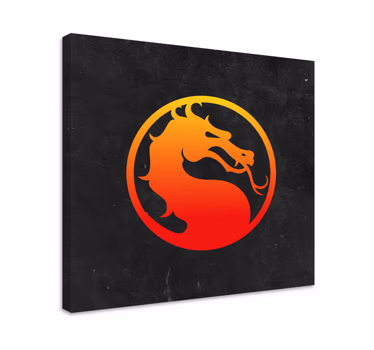 Obraz gry wideo smok mortal kombat - TenStickers