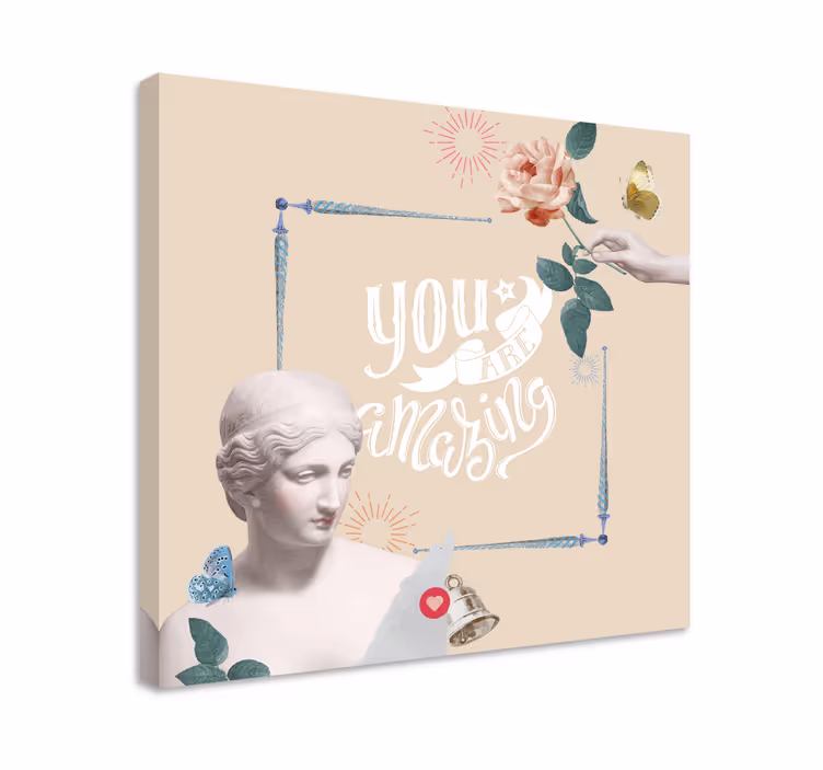 Obraz z napisami jesteś niesamowity - TenStickers