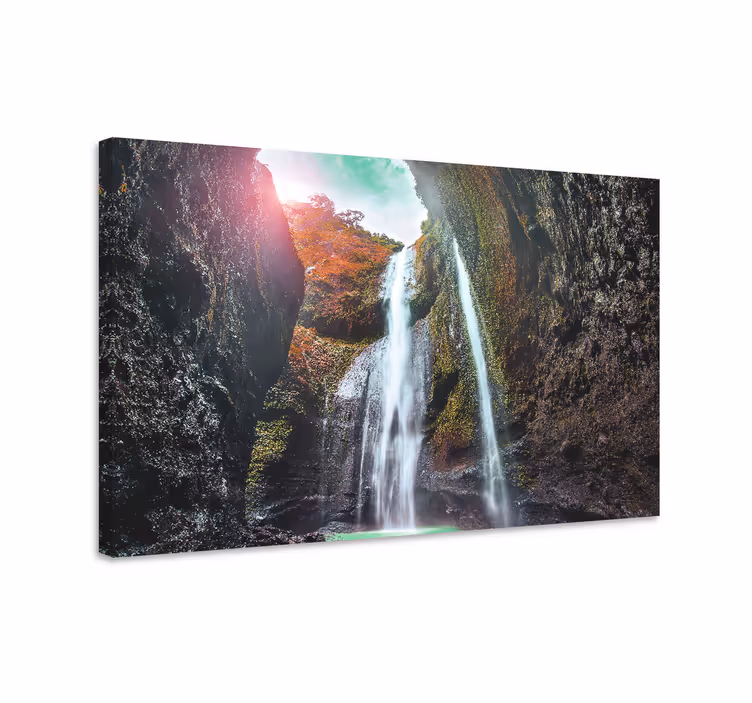 Obraz krajobrazy wodospad grand cascade - TenStickers