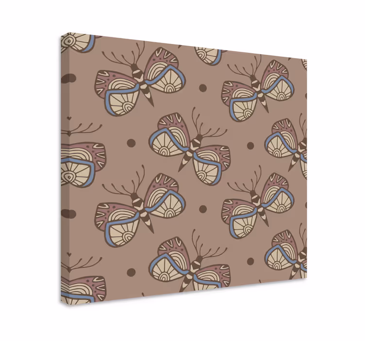 Obraz motyle w misternym wzorze motyli - TenStickers