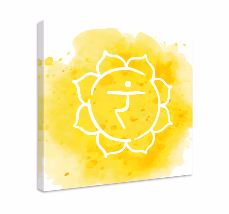 Obraz zen z symbolem chakry - TenStickers
