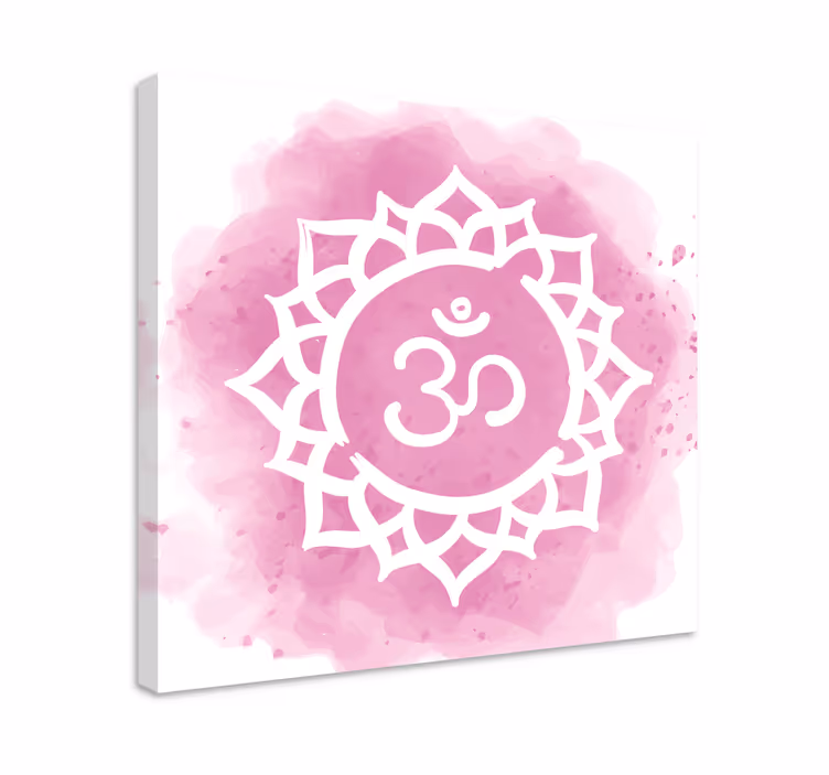 Obraz budda w wzorze mandali om - TenStickers
