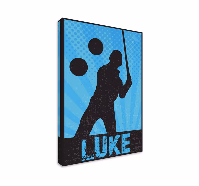 Obraz sport sylwetka dynamicznego sportowca - TenStickers