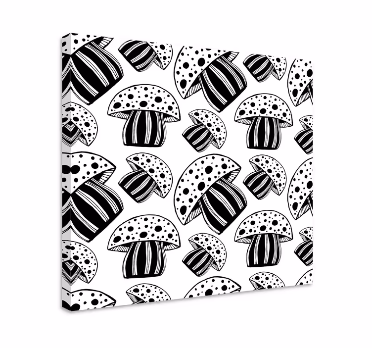 Obraz ryby w motyw grzybów - TenStickers