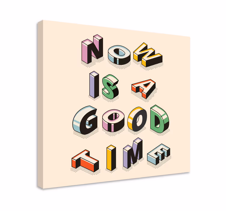 Obraz z napisami motywacyjne dzieło tekstowe - TenStickers