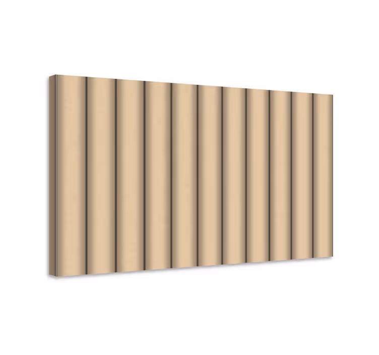 Obraz z ornamentami w teksturowane pionowe linie - TenStickers