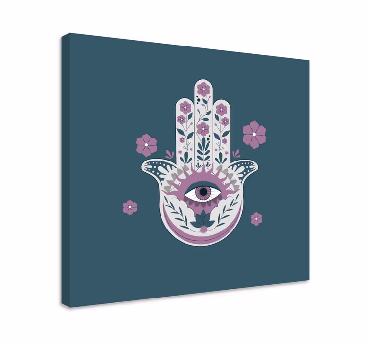 Obraz budda z ręką z okiem - TenStickers