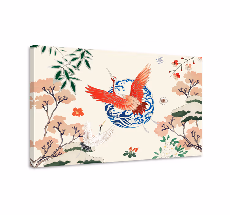 Obraz vintage Chinoiserie - TenStickers