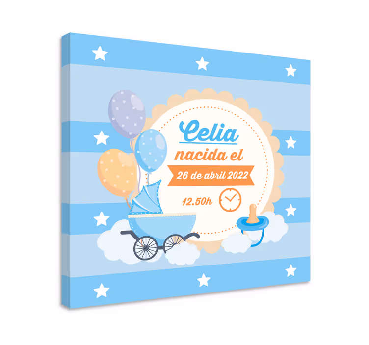 Obraz dla dzieci z okazji narodzin dziecka - TenStickers