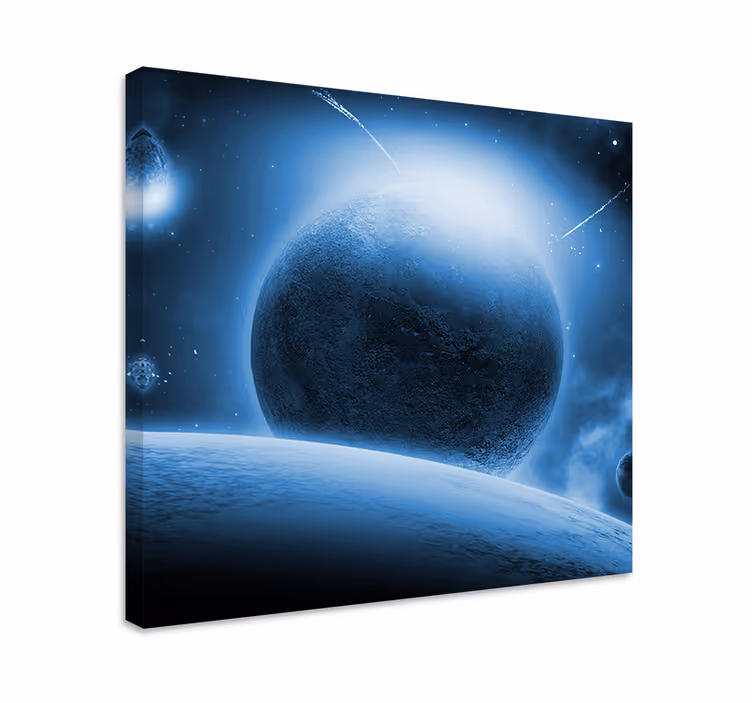Obraz krajobrazy kosmiczny planetarny - TenStickers