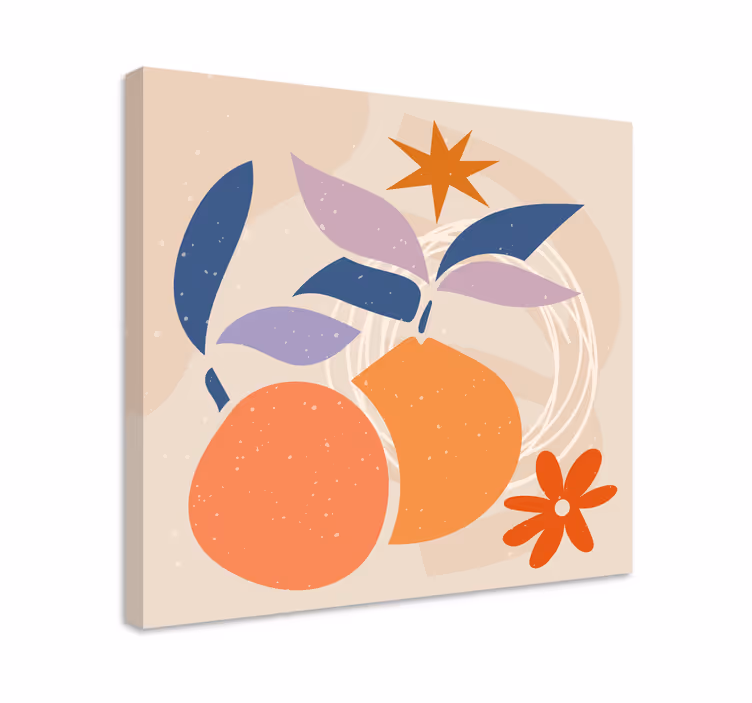 Obraz martwa natura kompozycja owoców cytrusowych - TenStickers