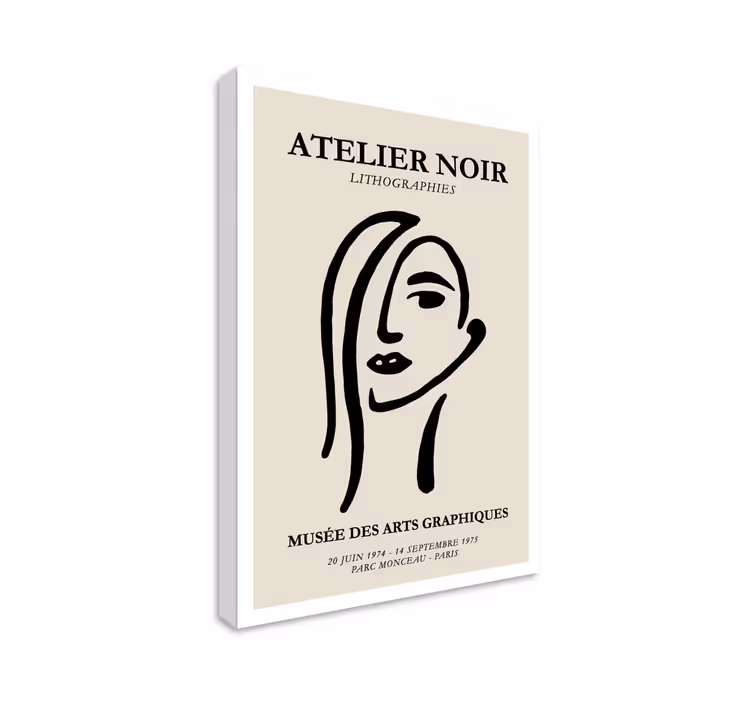 Obraz artystyczny Atelier noir - TenStickers