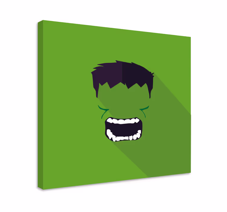 Obraz z superbohaterem Zielony superbohater - TenStickers