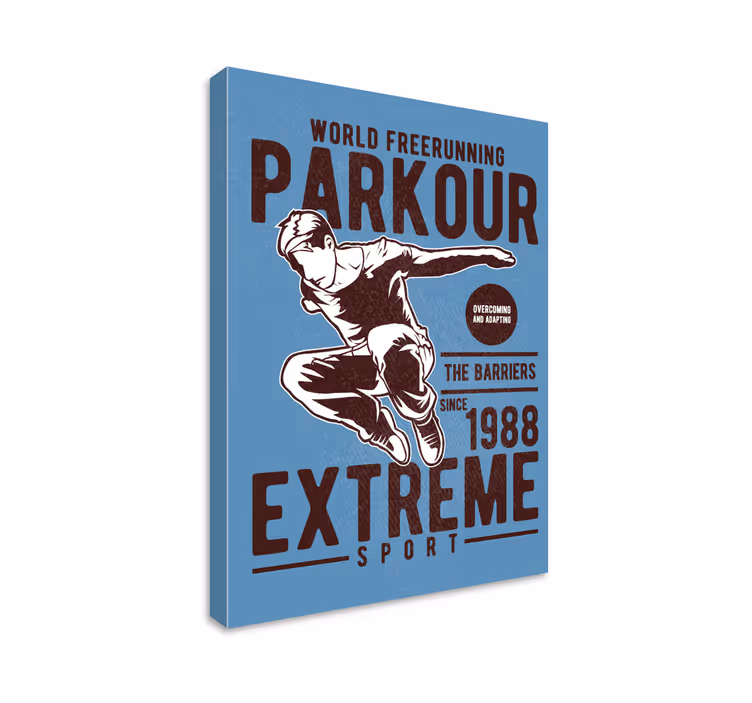 Obraz sport Klasyczny parkour - TenStickers