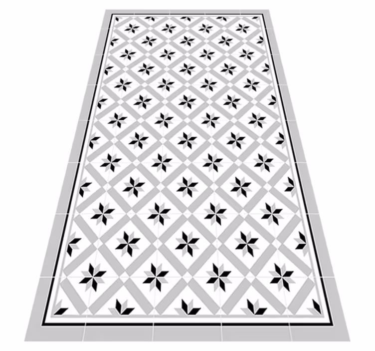 Dywan winylowy do kuchni szary hydrauliczny - TenStickers