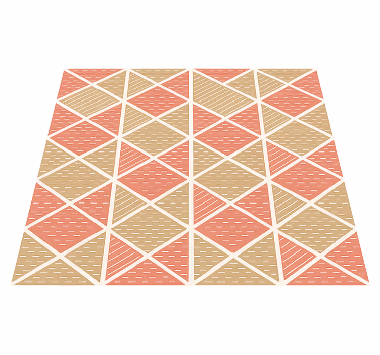Dywan winylowy do jadalni graficzny styl skandynawski - TenStickers
