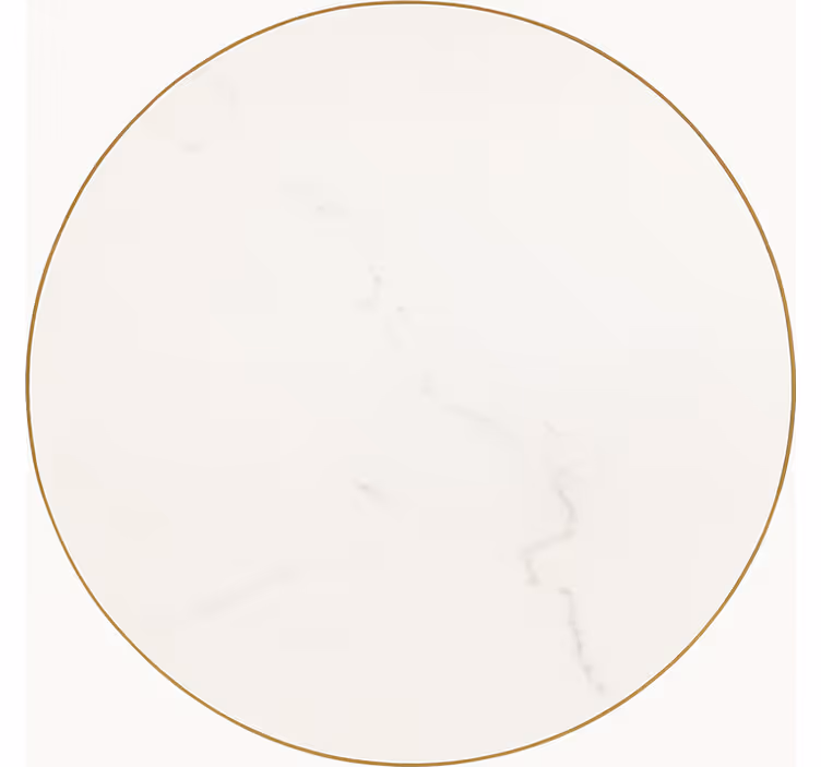 Dywan winylowy do jadalni żyła białego marmuru - TenStickers