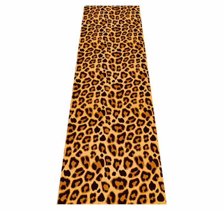 Dywan winylowy zwierzęta wzór leoparda - TenStickers