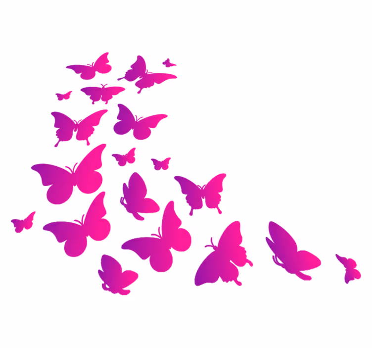 Dywan winylowy zwierzęta motyl okienny - TenStickers