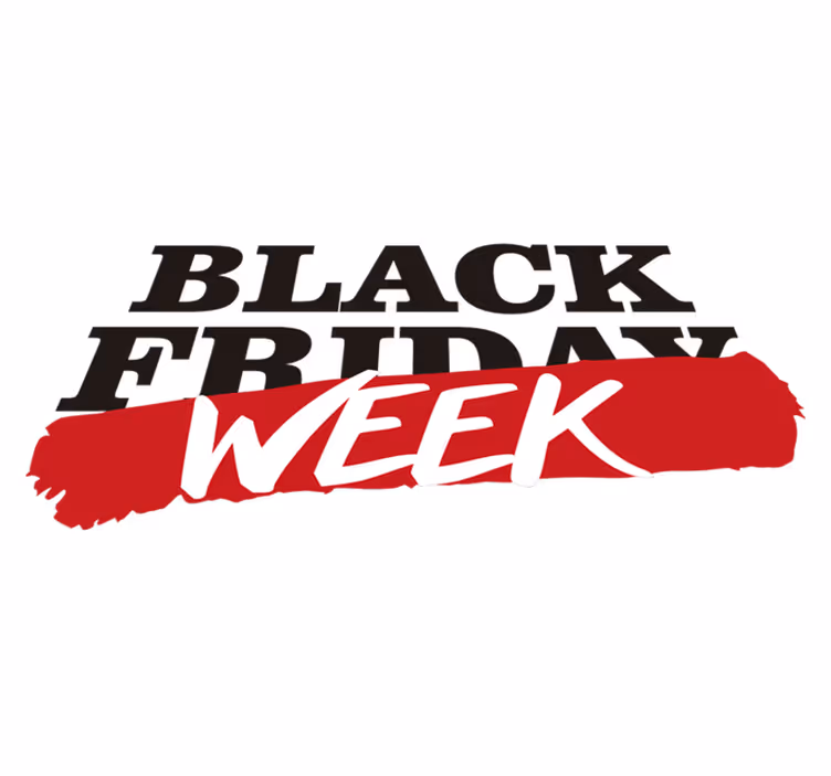Dywan winylowy black friday tydzień czarnego piątku - TenStickers