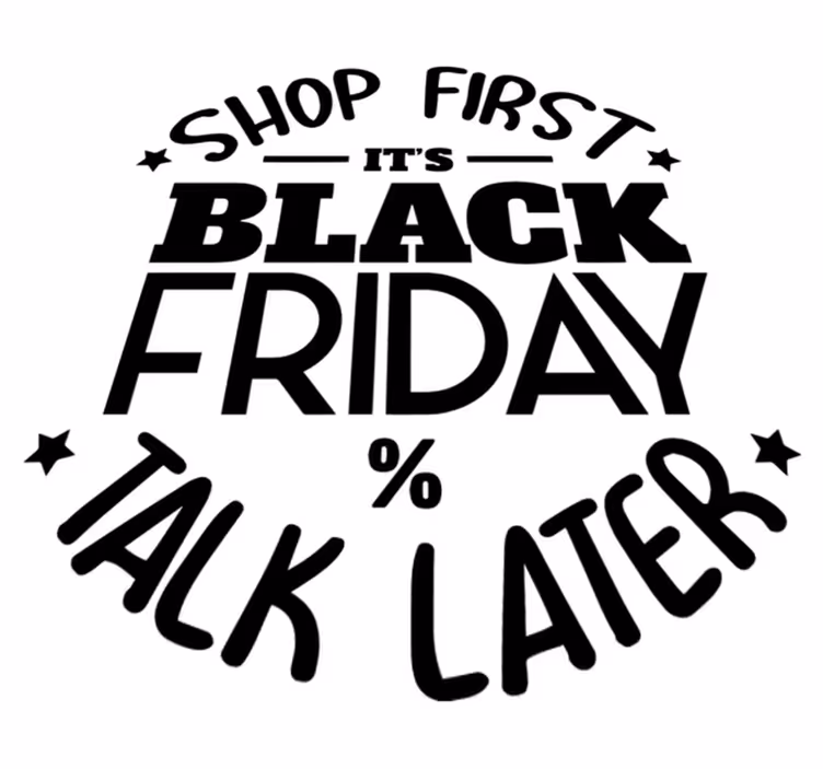 Dywan winylowy black friday kupuj najpierw, rozmawiaj później - TenStickers