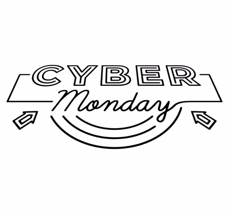 Dywan winylowy black friday strzały cyber monday - TenStickers