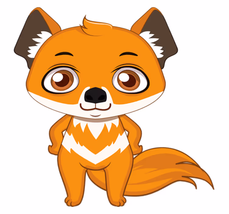 Dywan winylowy zwierzęta w designie dingo - TenStickers
