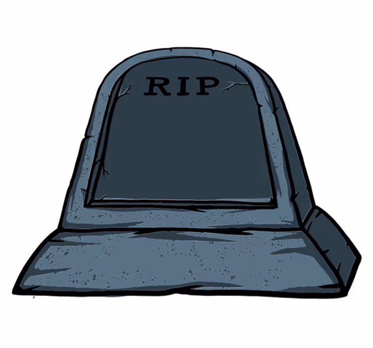 Dywan winylowy na halloween cmentarz dziwny i niezwykły - TenStickers