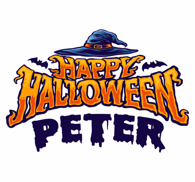 Dywan winylowy na halloween z personalizacją - TenStickers