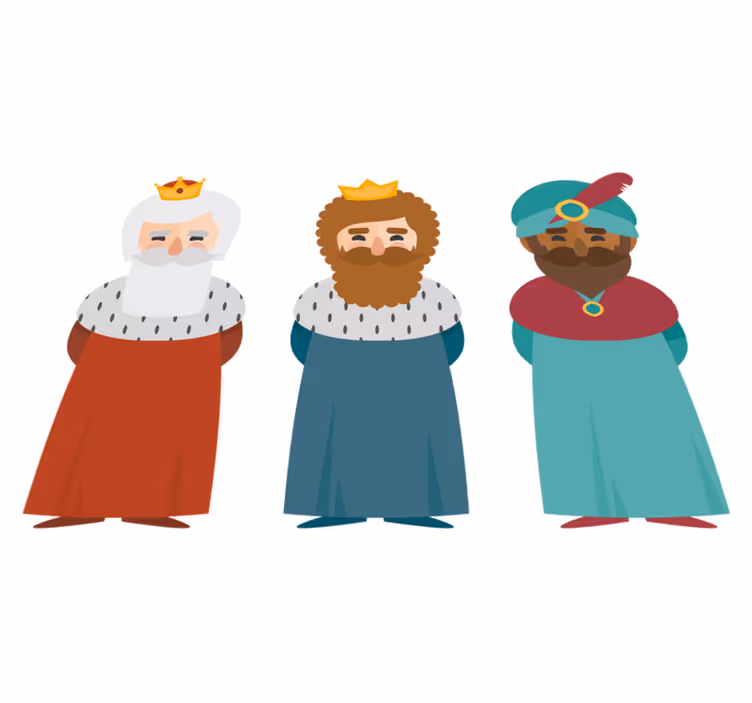 Dywan winylowy boże narodzenie trzej królowie - TenStickers