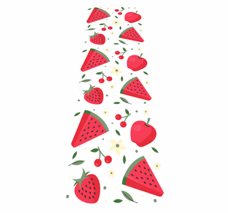 Dywan winylowy do kuchni z motywem owoców - TenStickers