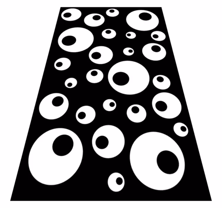 Dywan winylowy do łazienki perły wody - TenStickers