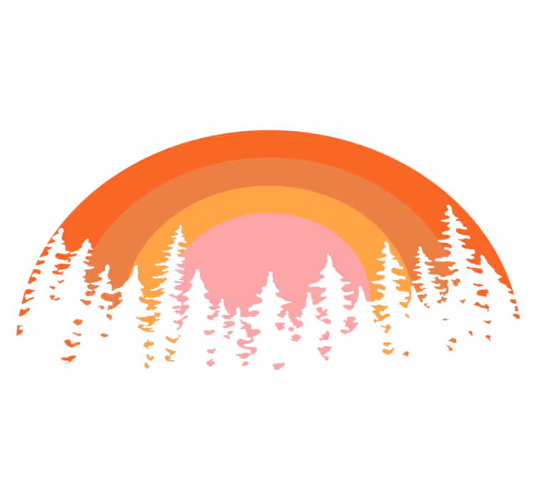 Dywan winylowy natura słoneczny vintage - TenStickers