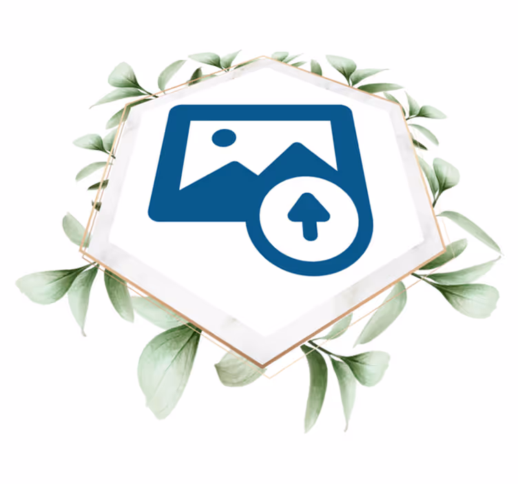 Dywan winylowy natura kobieta z liśćmi - TenStickers