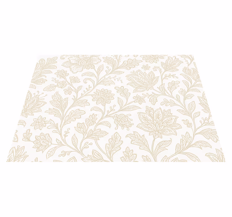 Dywan winylowy do salonu w stylu boho - TenStickers