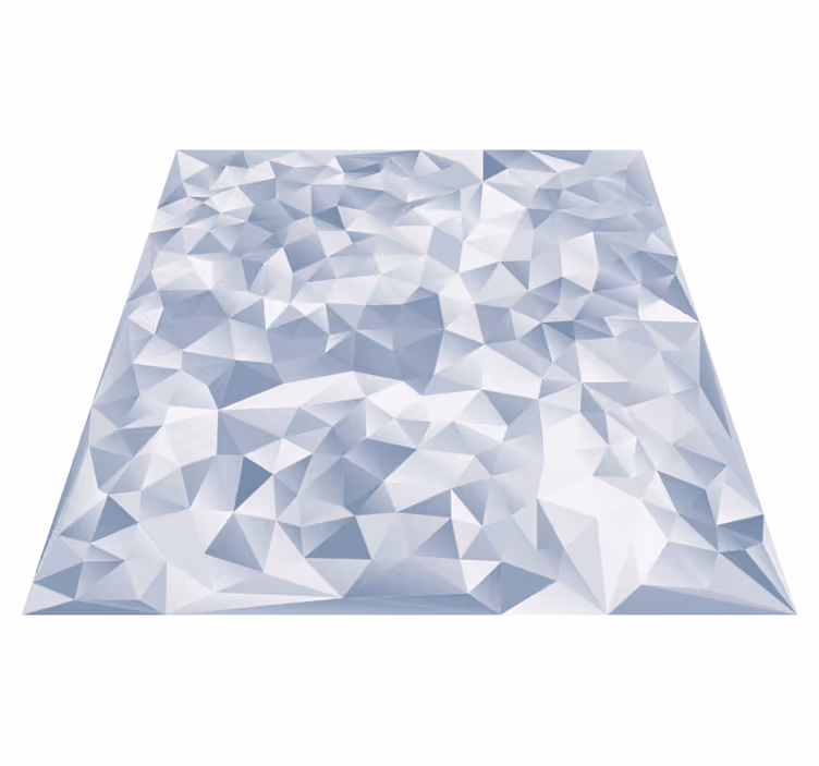 Dywan winylowy wzór geometryczny nieregularne kształty - TenStickers