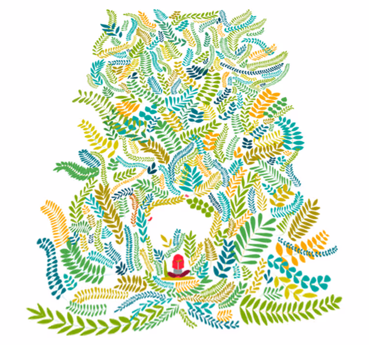 Dywan winylowy dla dziecka z motywem czytania - TenStickers