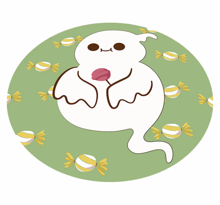 Dywan winylowy dla dziecka wesoły duch - TenStickers