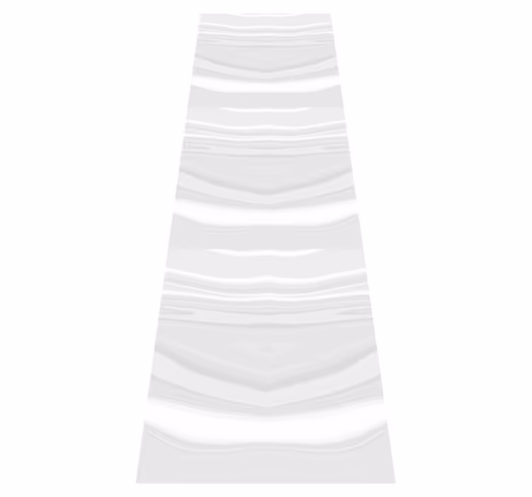 Dywan winylowy do łazienki w białym marmurze - TenStickers