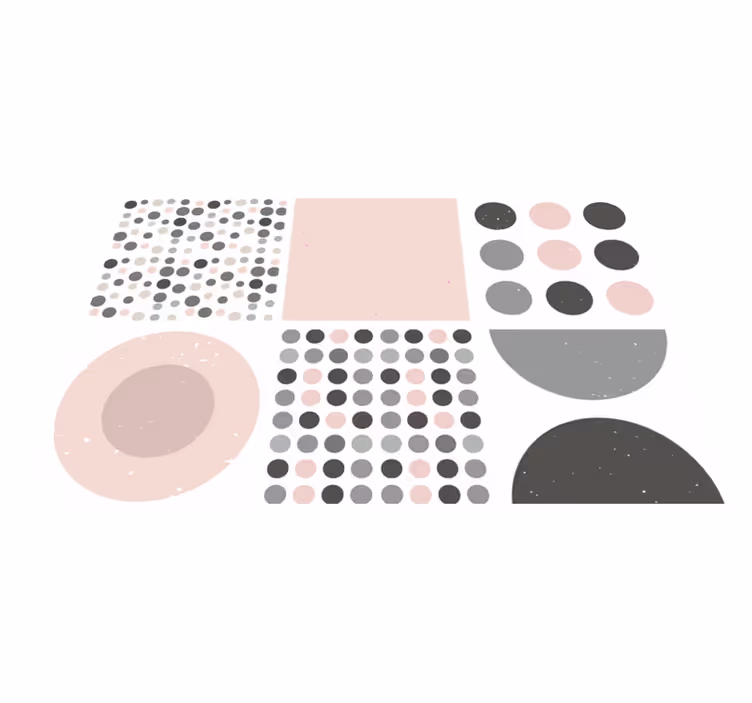 Dywan winylowy do łazienki w stylu skandynawskim - TenStickers