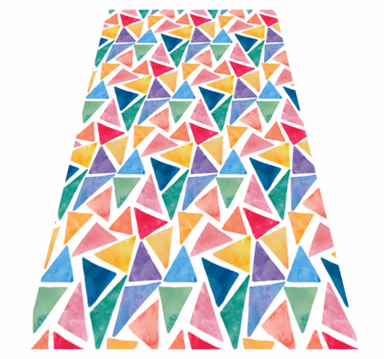 Dywan winylowy do kuchni w geometryczny wzór - TenStickers