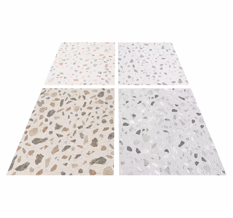 Dywan winylowy do kuchni w teksturze terrazzo - TenStickers