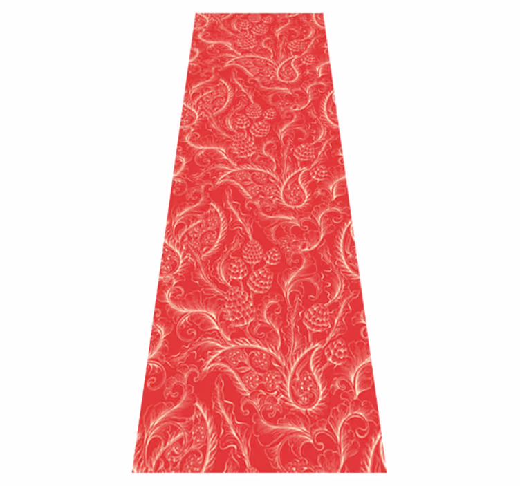 Dywan winylowy do kuchni z wzorem paisley - TenStickers