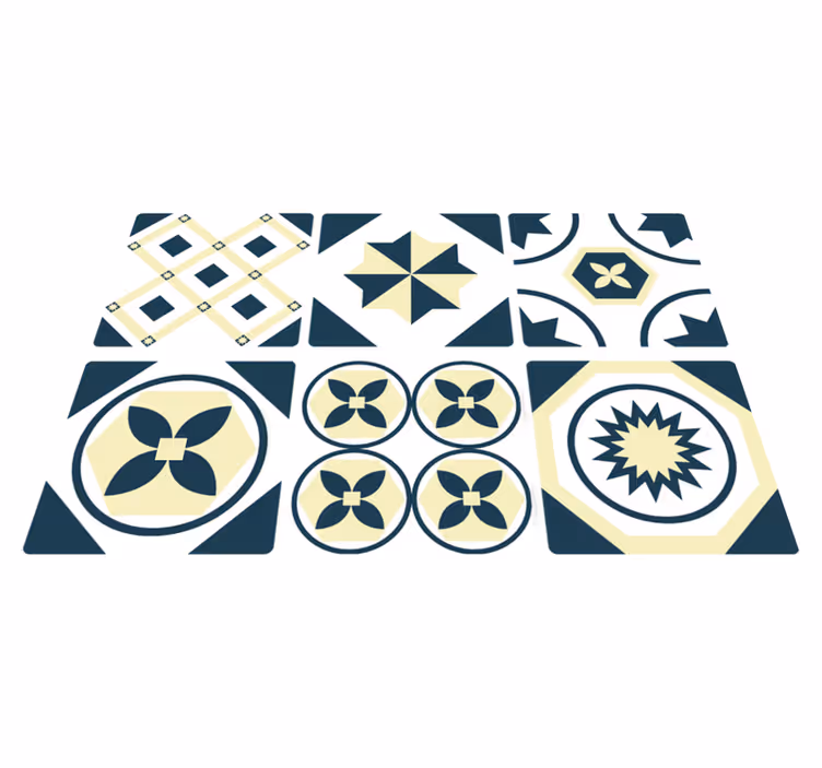 Dywan winylowy do kuchni płytki alionsa - TenStickers