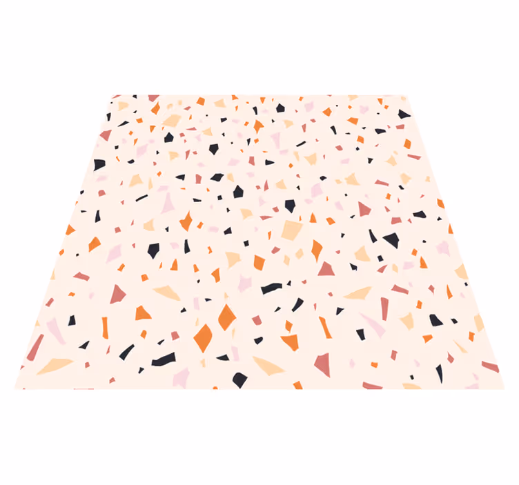 Dywan winylowy do kuchni w szarym terrazzo - TenStickers