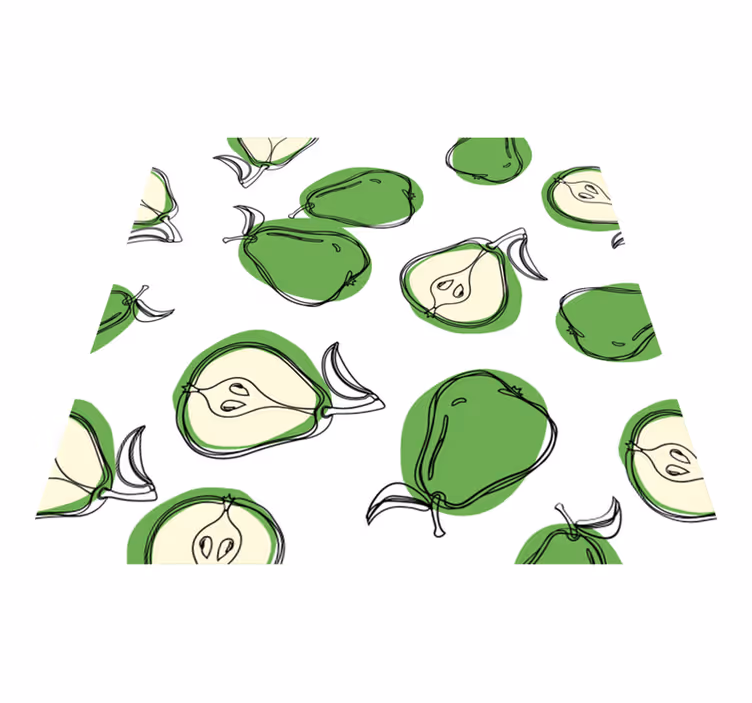 Dywan winylowy do kuchni naklejki na płytki - TenStickers