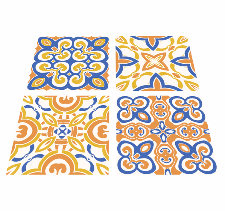 Dywan winylowy do kuchni w stylu sycylijskim - TenStickers