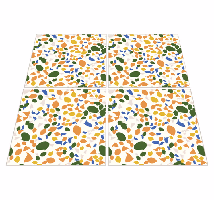 Dywan winylowy do kuchni w stylu terrazzo - TenStickers